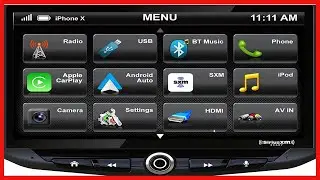 STINGER HEIGH10 10&rdquo; Universal Multimedia Car Stereo Head Unit, Apple CarPlay, Android Auto, SiriusXM