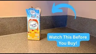 Crystal Light On-The-Go Peach Mango with Caffeine | Energy Drink Mix Review