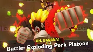 Canyon Layer Banandium Gem #11 - Battle Exploding Pork Platoon Donkey Kong Bananza