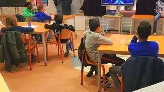 YMS Drummers Chill out 2018, Fun, Musicworkshops, rythm games, popcorn and drummovies!