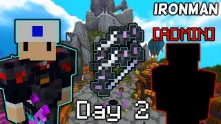 TROLLED BY AN ADMIN?? (Hypixel Skyblock IRONMAN) [206]