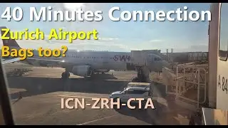 Is 40 minutes enough for a connection at Zurich Airport?