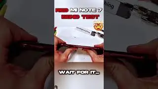 Redmi note 7 Band tast unboxing drop test