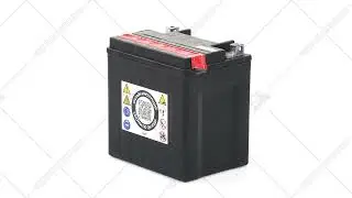 Аккумулятор RDrive Extremal Silver YIX30L-BS сухозаряженный 3D обзор.