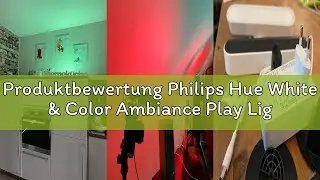 Produktbewertung Philips Hue White & Color Ambiance Play Lightbar 1er Pack Basis-Set (500 lm), dimmb