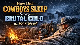 😴How Did Cowboys Sleep During Brutal Cold in the Wild West and more | Relaxing History..