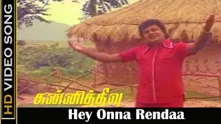 Hey Onna Rendaa Video Song | Kanni Thevu Movie | Jaishankar ,Radhika | Ilaiyaraaja Hits | HD