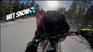Lynx Shredder 850 E-tec | Kevät lumilla  pyörimistä