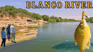 Blanco River | Fishing with the Family | Texas Hill Country