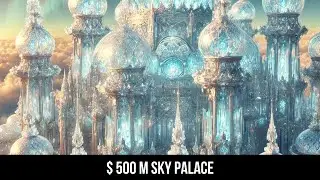 Inside the Floating Crystal Palace in the Sky &ndash; Ultimate Luxury Fantasy Mansion