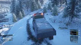 SnowRunner EP.108 - Mountain River@Alaska's Mission : Restoring The Bridge