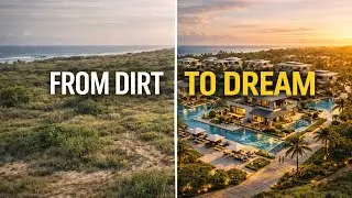 🔥 From Dirt to Dream Resort | Full Construction Transformation🔥