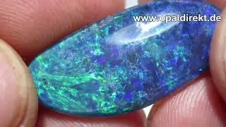 Schwarzopal-Triplette, Opal-Triplette
