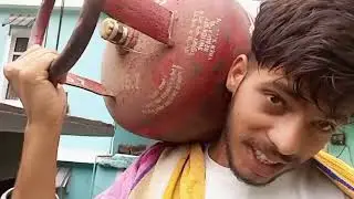 gas cylinder me gas khatam hui thi toh aaj Gas  cylinder  bharaya  # like # share#channel subscribe