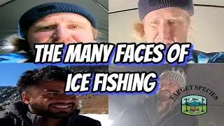 Target Species - Crazy 30 minutes at Georgetown, Colorado. Last Ice fishing of the year!