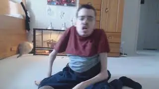 Ricky Berwick screams [High pitched scream]