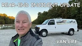 Обновление информации об инциденте сзади в My Van Life. Установка шумоизоляции.