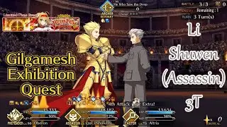 [FGO NA] Gilgamesh EQ - Li Shuwen (Assassin) 3T | Grand NeroFest 2023
