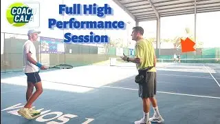 No Editing, No BS, Just a Full High Performance Session🔥🏆🎾