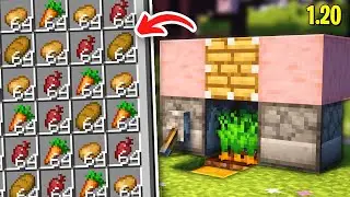 BEST Crop Nano Farm in Minecraft 1.20.4