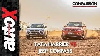 Tata Harrier vs Jeep Compass | Comparison | autoX