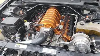 Dodge Challenger 422 Stroker Supercharged pulls hard on the Dyno