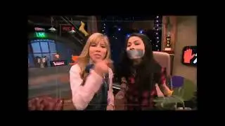 Sam Ductaped Carly And Handcuffed Her On Chair And Embrassed Her On Live Web Show I iCarly