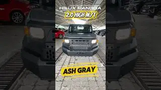 Toyota HILUX RANGGA 2.0 HIGH M/T - ASH GREY (NEW COLOR) #HiluxRangga