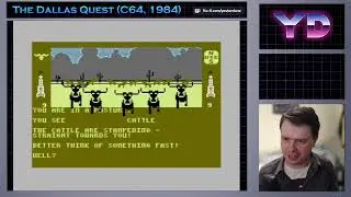 The Dallas Quest (Commodore 64, 1984) Full Playthrough