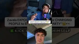 Zavala EXPOSED David Vlogz for CHARGING PEOPLE to ENTER his &ldquo;LAME PARTY&rdquo;🫣👀#zavala #davidvlogs