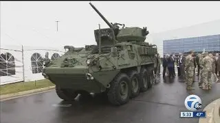 Prototype of Michigan-made Infantry Vehicle Unveiled in Sterling Heights