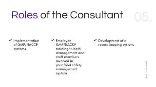 Selecting a Food Safety Consultant