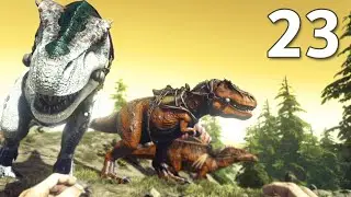 Taming a Rex (the Easy Way) - ARK Part 23 | XBOX Cloud Gaming Co-op
