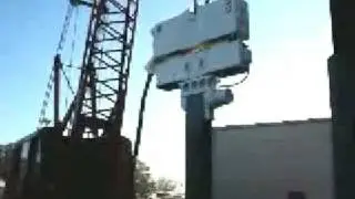 Pileco Crane Suspended Vibratory Hammer