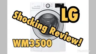 Обзор стиральной машины LG WM3500 с фронтальной загрузкой. Я в шоке.