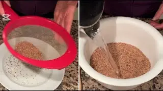 الطبخ المغربي : تنقية الزنجلان (رمضان 2026) | Cuisine marocaine : Nettoyer les graines de s&eacute;same?