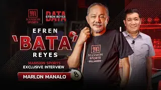 The Legend Speaks: Efren 'Bata' Reyes on Competing with Marlon Manalo