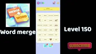 🧠 Word Merge Level 150 Answers | Step-by-Step Guide 🔠 | Go Answer