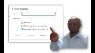 HOW TO REPLACE  WORD IN GOOGLE DOCS  [ TRY IT NOW ]