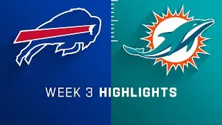 Buffalo Bills vs Miami Dolphins 2025 Week 3 Highlights