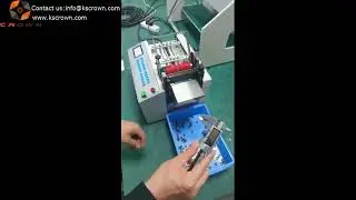 Rubber washer cutting machine - Suzhou Crown