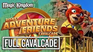 New 50th Anniversary Disney Adventure Friends Cavalcade at Magic Kingdom