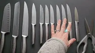 The Best Premium Kitchen Knife Block Set | By KnifeSaga