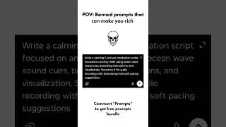 Banned Prompt that can make you rich| #chatgpt #prompts #chatgpt4o #aiprompt #promptengineering