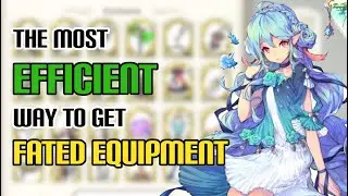 The BEST WAY to Get FATED EQUIPMENT!! Progressing Your Units
