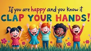 If You are Happy and You Know it Clap your Hands | Kids Songs and Nursery Rhymes | @Brainy_Scholars 