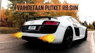 Vaihdetaan PUTKET R8:siin!  |  VLOG 23  |  CARS WITH ROBERT