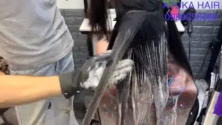 cách nhộm màu ombre đơn giản nhất | How to Ombre Dark Hair - ATUKA HAIR