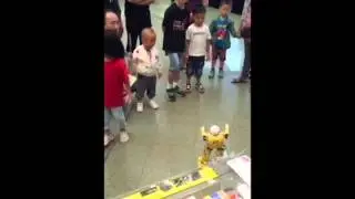 Print-Rite 3D Print Robot Dance in HK Book Fair 2015
