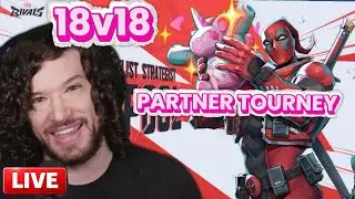 18v18 Deadpool Partner Tournament Is Pure Chaos | #marvelrivals  #deadpool #MarvelRivalsDeadpool